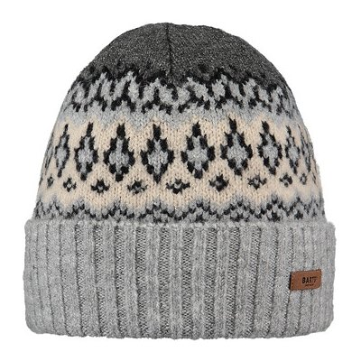 Barts Gregoris beanie Zimní čepice Heather Grey – Zboží Mobilmania