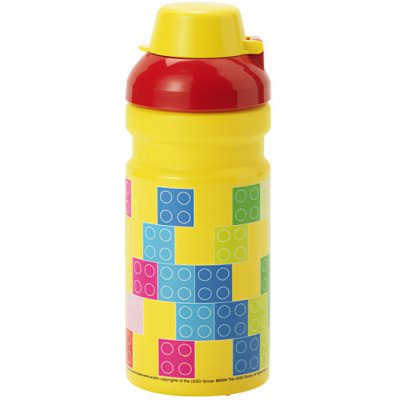 LEGO® Brick láhev na pití - červená/žlutá – Zboží Dáma