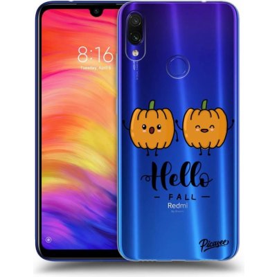 Pouzdro Picasee silikonové Xiaomi Redmi Note 7 - Hallo Fall čiré – Zboží Mobilmania