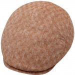 Fiebig Headwear since 1903 Pánská letní lněná bekovka se šachovnicovým vzorem lososová – Hledejceny.cz