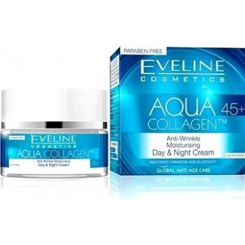 Eveline Aqua Collagen denní a noční krém 45+ 50 ml