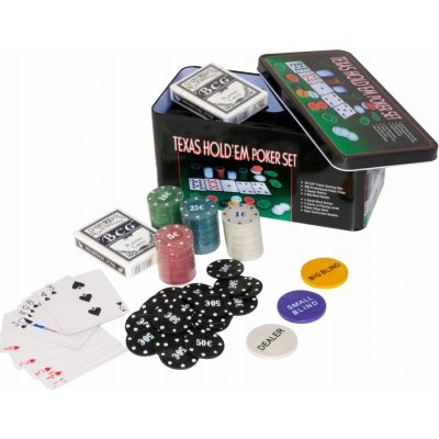 Springos Poker set Texas Hold’em 200 žetonů KG0021 – Hledejceny.cz