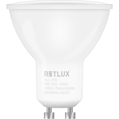 Retlux RLL 419 GU10 bulb 9W DL