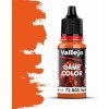 Příslušenství ke společenským hrám Vallejo: Game Color Orange Fire 18ml