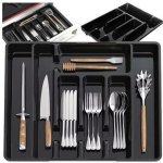 Organizér do kuchyňské zásuvky - plastová vložka 27,5 - 44,5 x 36,5cm – Hledejceny.cz