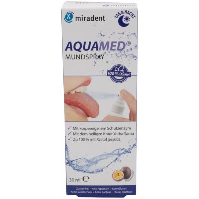 Miradent Aquamed sprej pro podporu tvorby slin 30 ml – Zboží Dáma