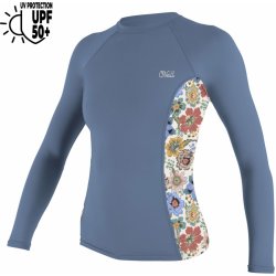 O'Neill Wms Side Print L/S Rash Guard infinity/talitha