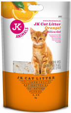 JK Animals Litter Silica gel orange kočkolit 4,3 kg/10 l