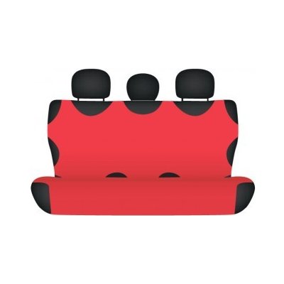 Autopotah KEGEL Autotriko COTTON na zadní nedělenou sedačku červené Citroen Xsara Picasso – Zboží Mobilmania