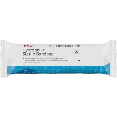 Dr.Max Hydrophilic Sterile Bandage 10 cm x 5 m 1 ks – Zbozi.Blesk.cz