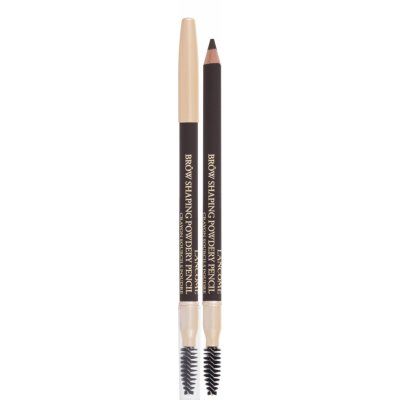 Lancôme Brôw Shaping Powdery Pencil tužka na obočí s kartáčkem 08 Dark Brown 1,19 g – Sleviste.cz