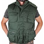 Gold Champion zateplená zelená army – Zboží Dáma