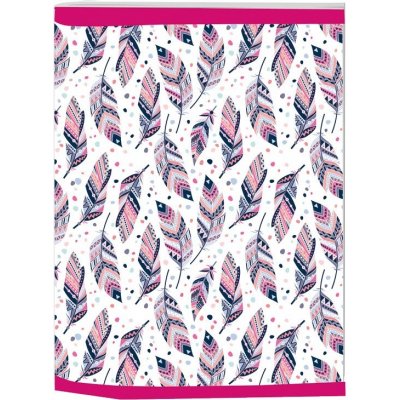 Trend Sešit A5 čtverečkovaný Peříčka – Zboží Dáma