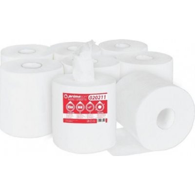 Primasoft Maxi Papírové ručníky v roli 100% celulosa 2 vrstvy návin 110 m - 6 ks