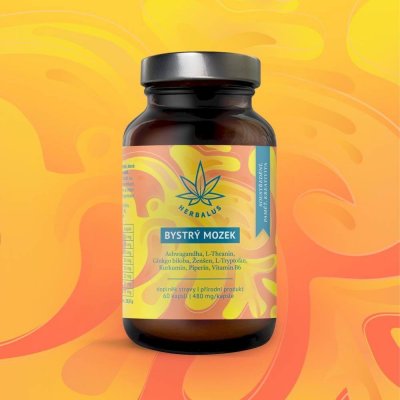 Herbalus Bystrý mozek 60 kapslí – Hledejceny.cz