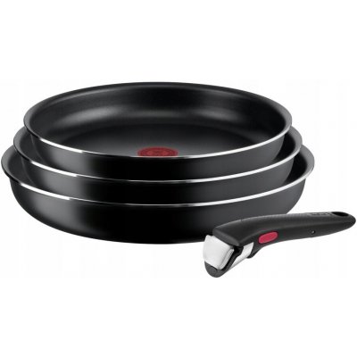 Tefal Ingenio Extra 4 dílná sada pánve + 1 odnímatelná rukojeť 22 24 26 cm