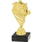 Soška PLAVÁNÍ M/P410 Soška zlatá výška 15 cm – Zboží Dáma