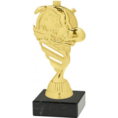 Soška PLAVÁNÍ M/P410 Soška zlatá výška 15 cm – Zboží Dáma