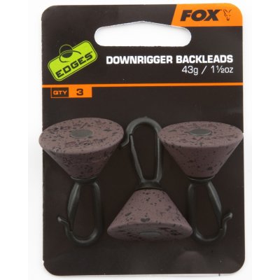 Fox Backleady Edges Downrigger Back Weights 21g 3ks – Zboží Mobilmania