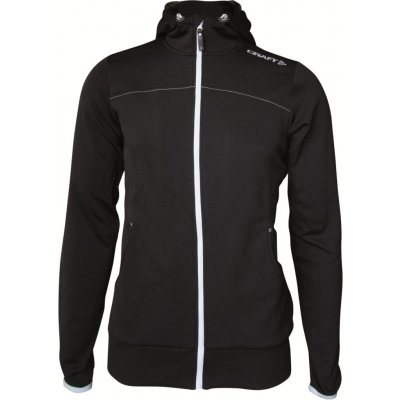 Craft mikina Leisure Full Zip 1901693 9920 černá – Hledejceny.cz