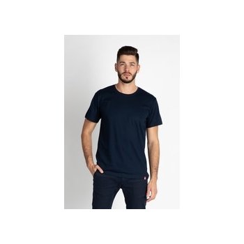 CityZen bavlněné pánské triko proti pocení kulatý výstřih modré