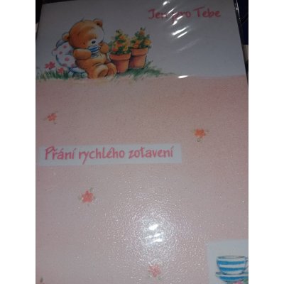Přání s obálkou, Brzké uzdravení, mix motivů Varianta: 2 – Hledejceny.cz
