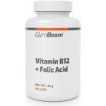 GymBeam Vitamín B12 + Kyselina listová 90 kapslí – Hledejceny.cz