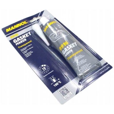 Mannol 9916 GASKET MAKER TRANSPARENT Čirý silikón 85g – Zboží Mobilmania
