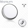 Piercing Šperky4U náhradní lacka k labretě titan TIT1090-03