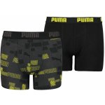 Puma chlapecké boxerky boys logo print boxer 2p černá – Zboží Dáma