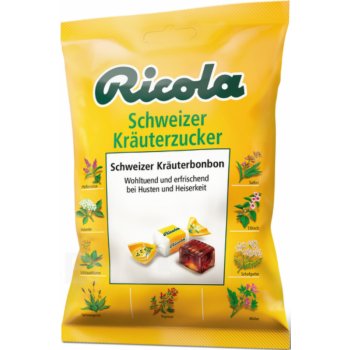 RICOLA Schweizer bylinný drops 75 g