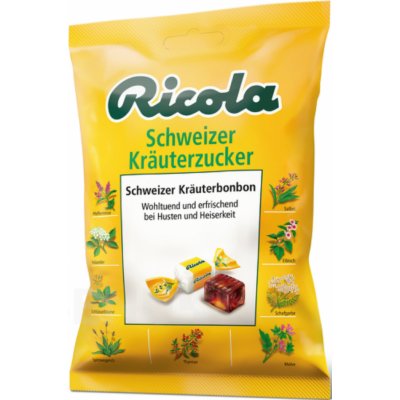 RICOLA Schweizer bylinný drops 75 g