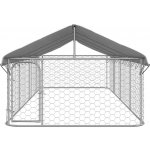 vidaXL Venkovní psí kotec se střechou 600 x 200 x 150 cm – Hledejceny.cz