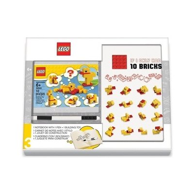 LEGO Stationery Classic Kachny - zápisník s perem a stavebnicí