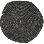 Doplňkový sortiment Těsnící šňůra plochá, 10 mm x 2,5 m, grafitová SL253723XX – Zboží Mobilmania