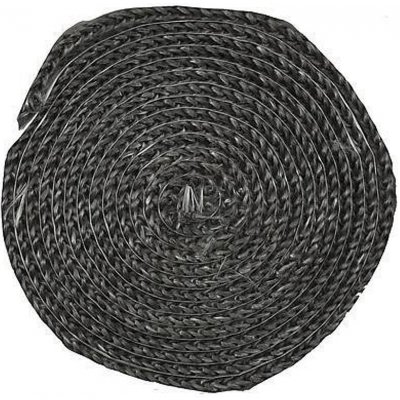 Doplňkový sortiment Těsnící šňůra plochá, 10 mm x 2,5 m, grafitová SL253723XX – Zboží Mobilmania