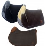 Mattes Podsedlová dečka Square Logo pravý beránek zespodu a vpředu hnědá whiskey – Sleviste.cz