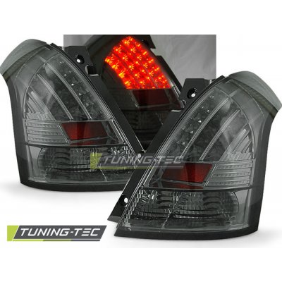 Zadní světla Suzuki Swift 05-10 - kouřové LED – Zboží Mobilmania