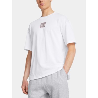 Under Armour UA HW OS SM Box SS Triko Bílá Pánské – Zboží Dáma