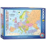 EuroGraphics Mapa Evropy 1000 dílků – Zboží Mobilmania
