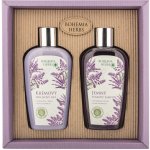 Bohemia Herbs Lavender sprchový gel 250 ml + vlasový šamon 250 ml dárková sada – Hledejceny.cz