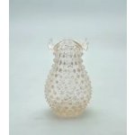 Váza 18cm – Hobnail – Ananas – meruňka – Hledejceny.cz