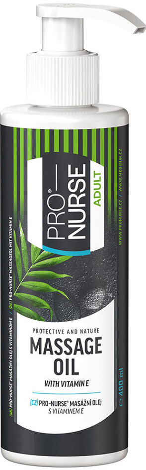 ProNurse ošetřující masážní olej + vitamin E 400 ml