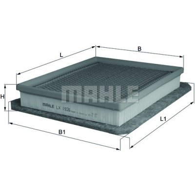 MAHLE Vzduchový filtr LX1926 – Hledejceny.cz