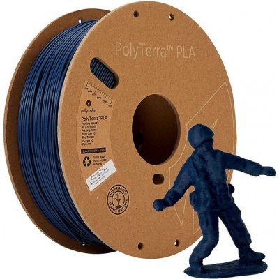 Polymaker PolyTerra PLA Army Blue 1,75mm 1kg – Zboží Mobilmania