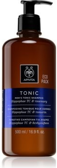 Apivita Men\'s Care Shampoo proti vypadávání vlasů HippophaeTC & Rosemary 500 ml