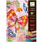 Djeco Pískování Třpytiví motýlci – Zbozi.Blesk.cz