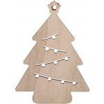 Solight LED nástěnná dekorace vánoční stromek 24x LED 2x AA – Zboží Mobilmania
