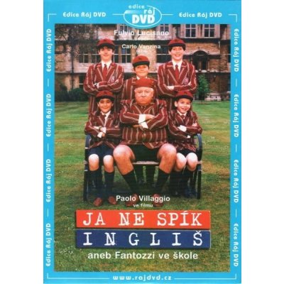 Ja ne spík Ingliš aneb Fantozzi ve škole DVD – Zbozi.Blesk.cz