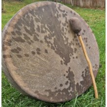 Petrovic Drums Šamanský buben 46cm Masivní Vrba Kozí kůže Růženín Petrovič Drums